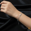 Clover Double Strand Bracelet