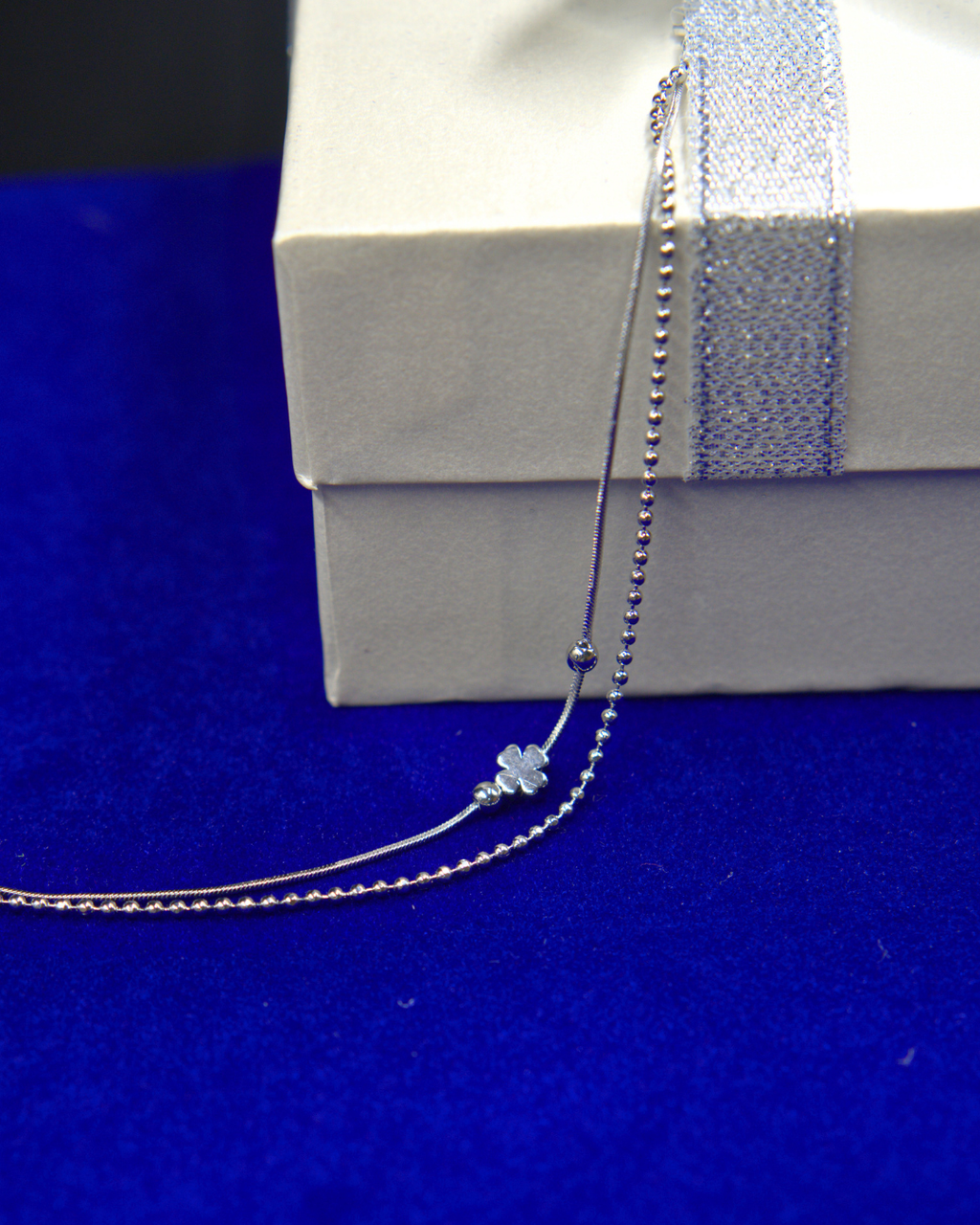 Clover Double Strand Bracelet
