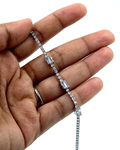 Trio Stone White Bracelet