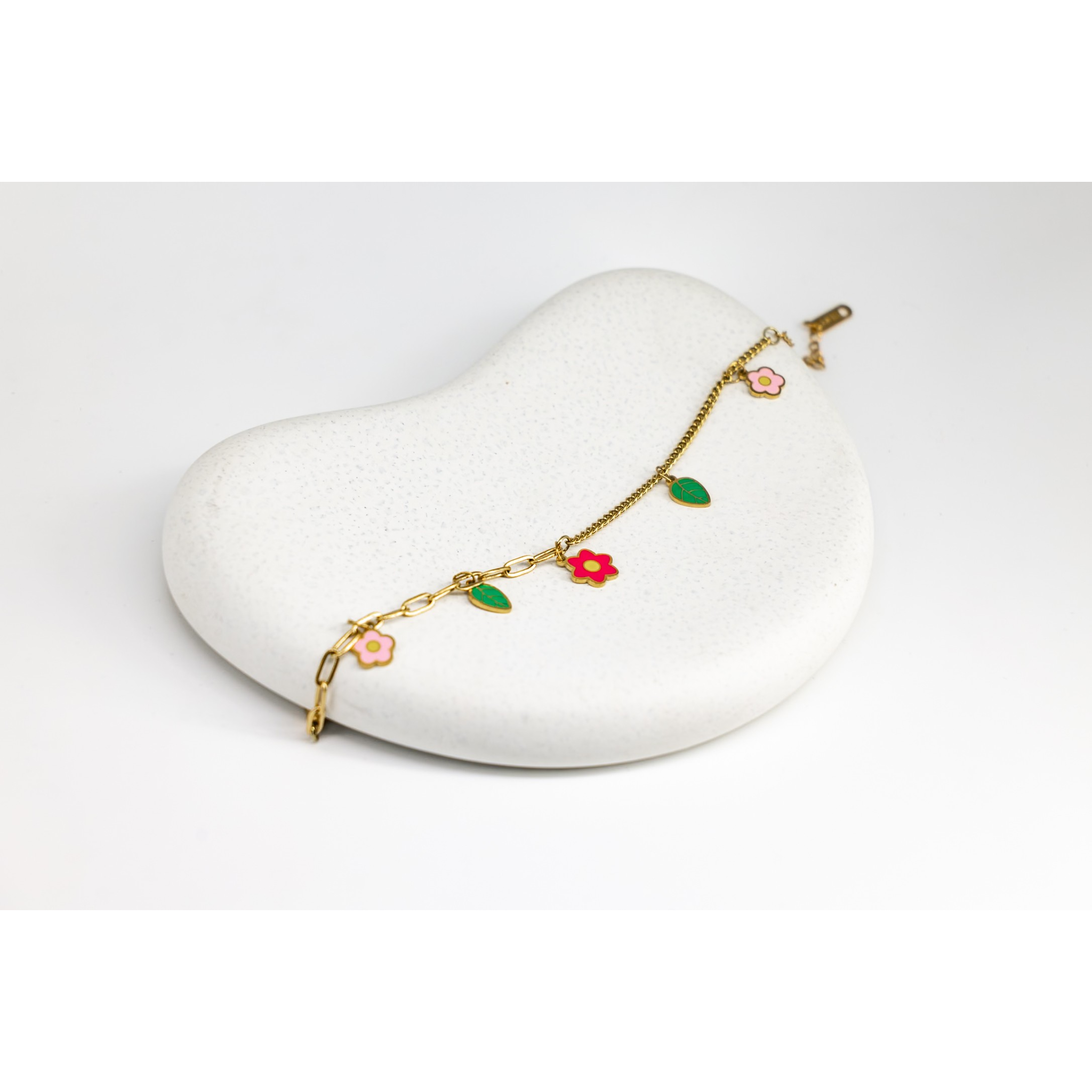 Bloom Flower Chain Bracelet