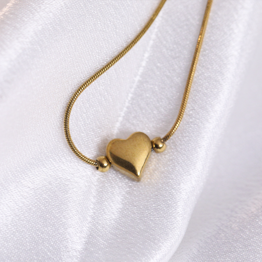 Heartline Chain Bracelet