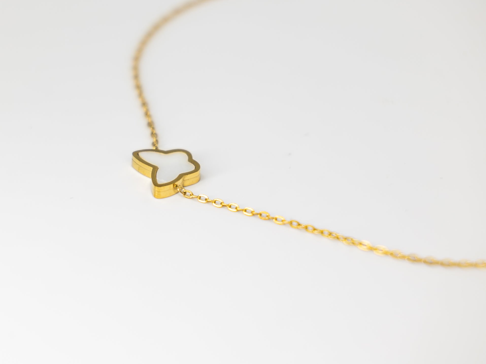 Butterfly Duo Chain Bracelet