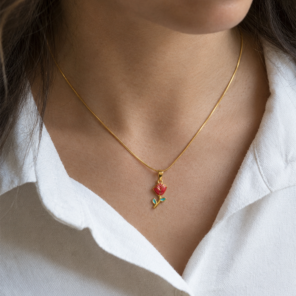 Rose pendant