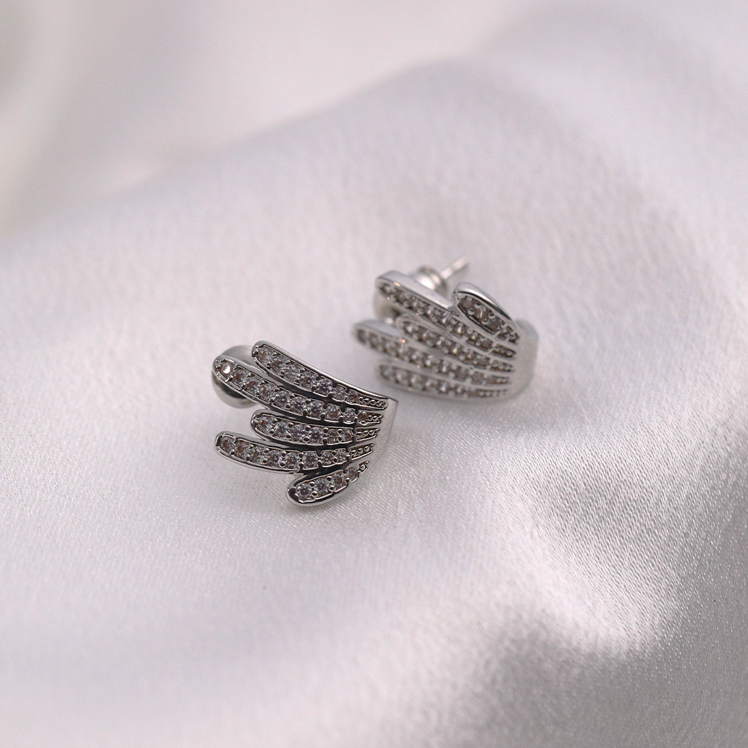 Silver Rise Earrings