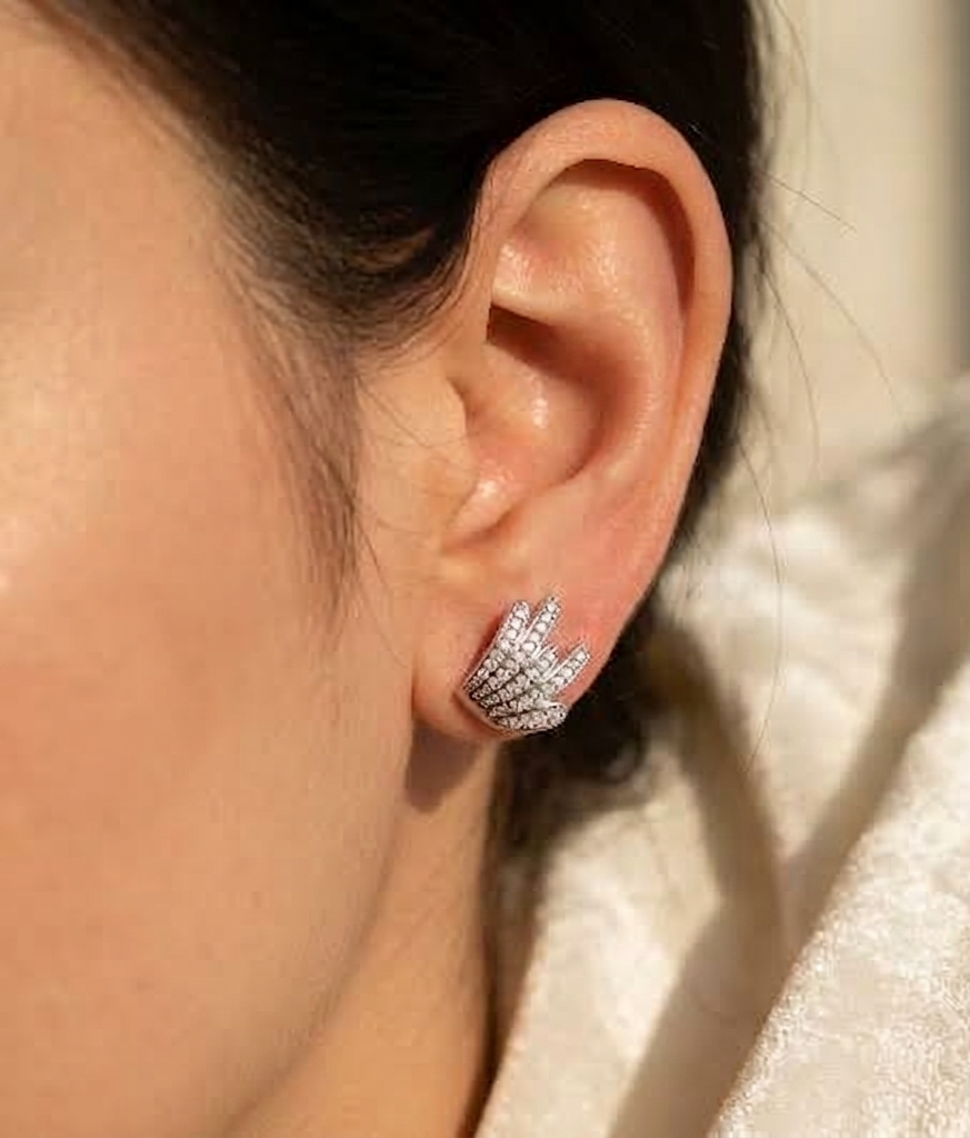 Silver Rise Earrings