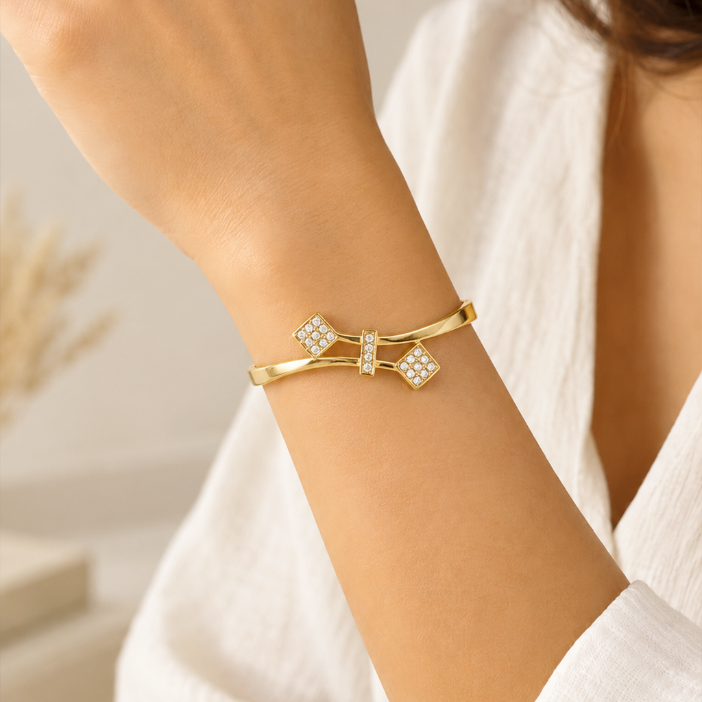 Diamond Link Cuff