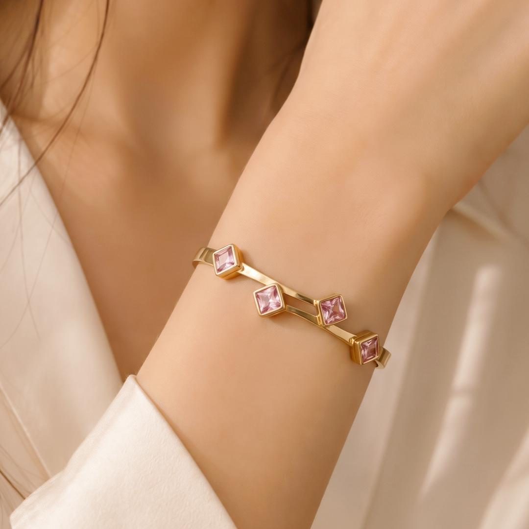 Blush Quartet Cuff