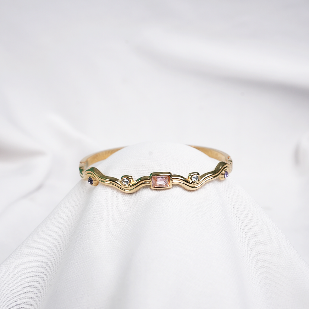 Amethyst Bloom Cuff