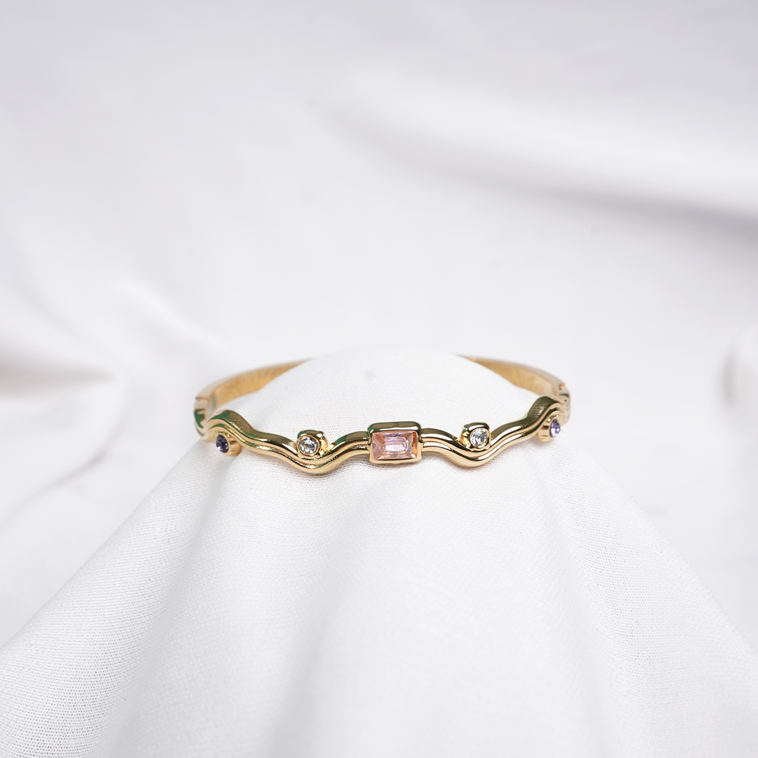 Amethyst Bloom Cuff