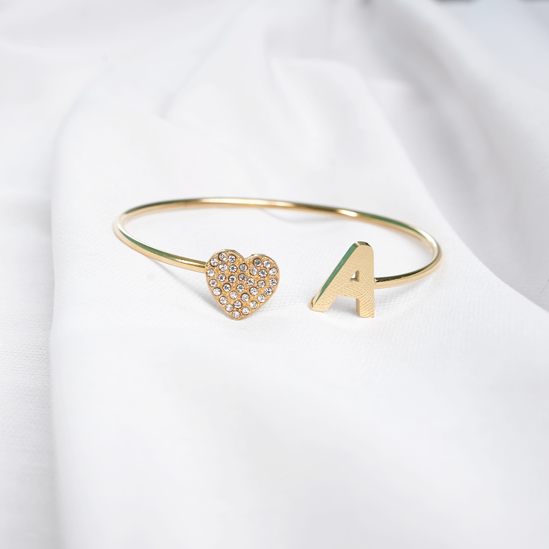Adore Initial Cuff