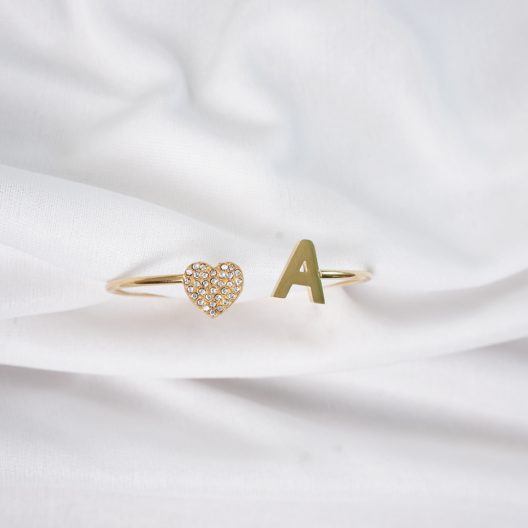 Adore Initial Cuff