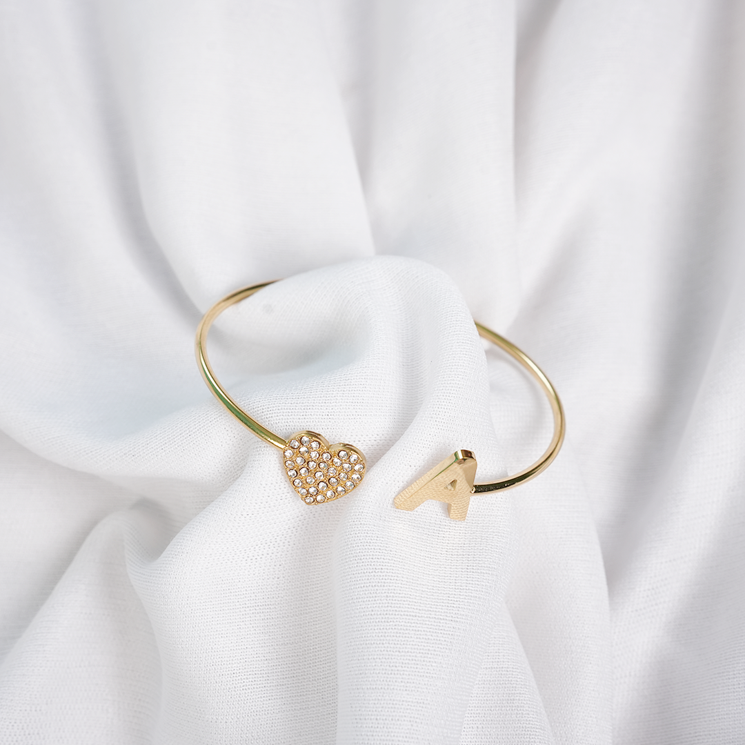 Adore Initial Cuff