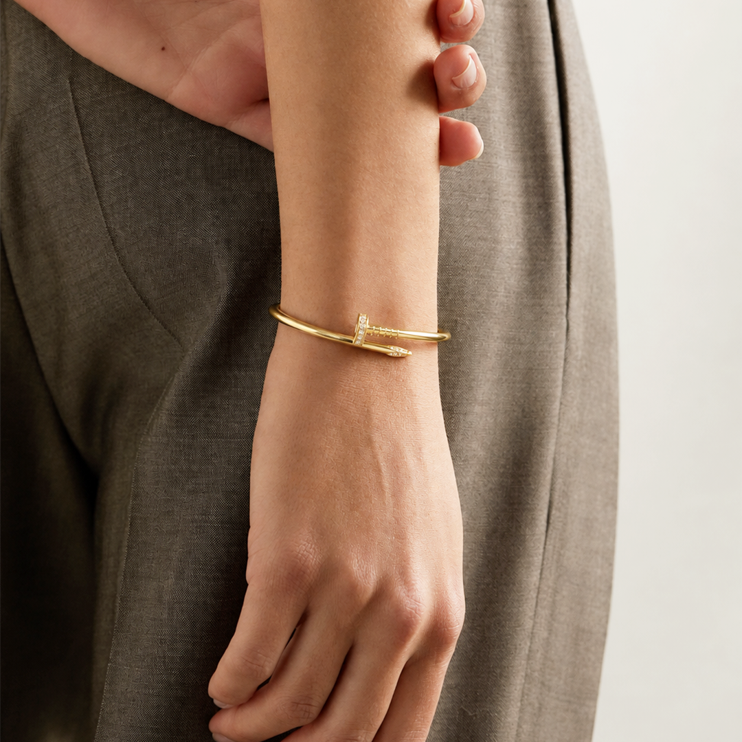 Crystal Nail Cuff