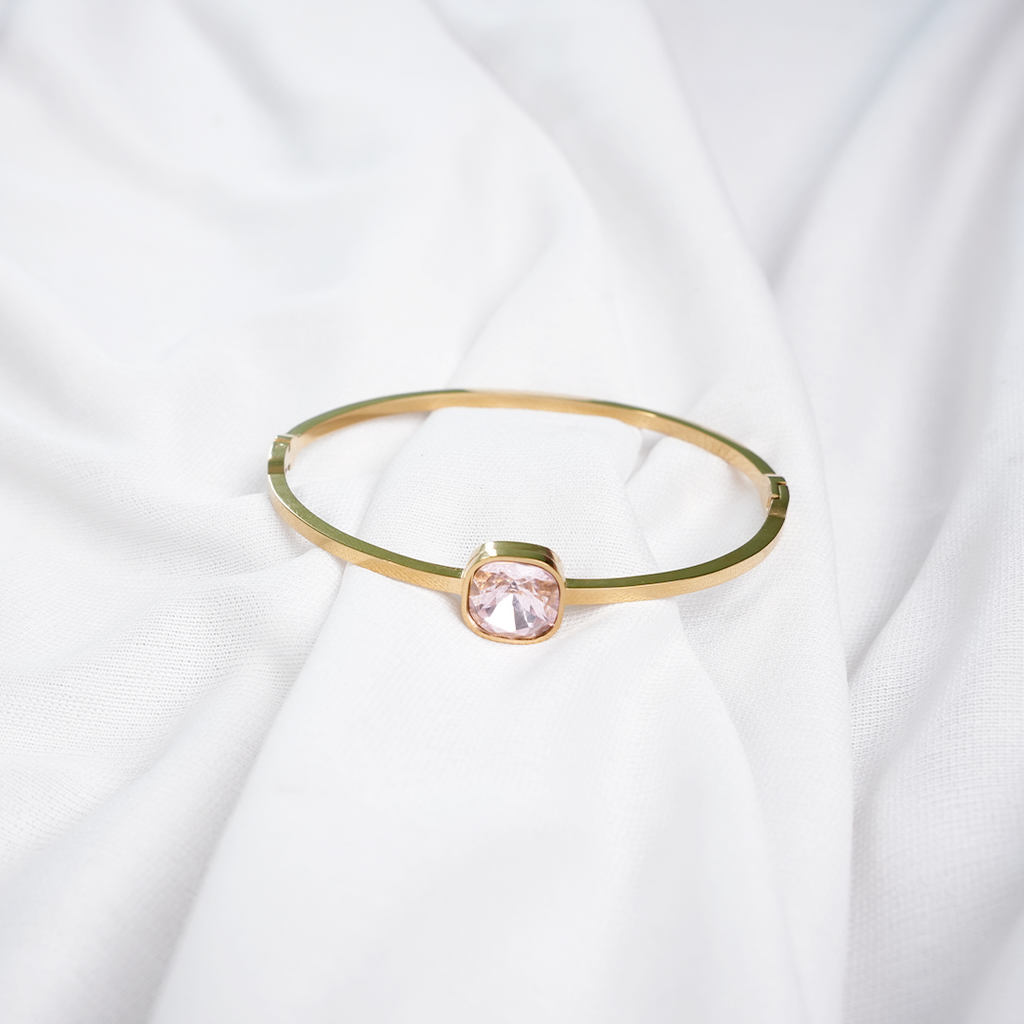 Rosé Curve Cuff