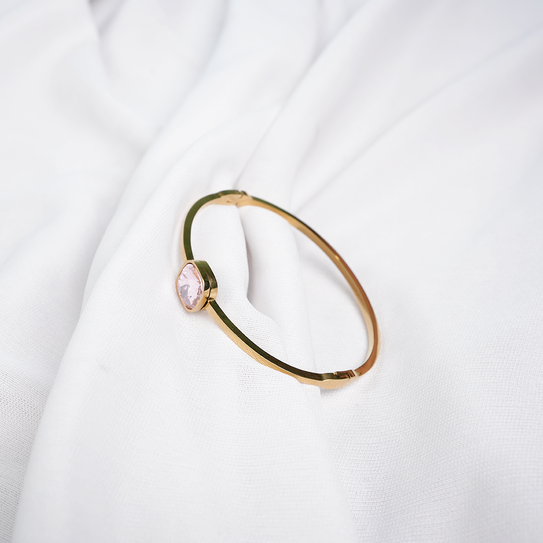 Rosé Curve Cuff