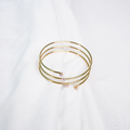 Rosé Spiral Cuff