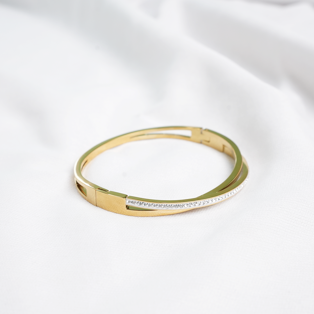 Pearl Enamel Cuff