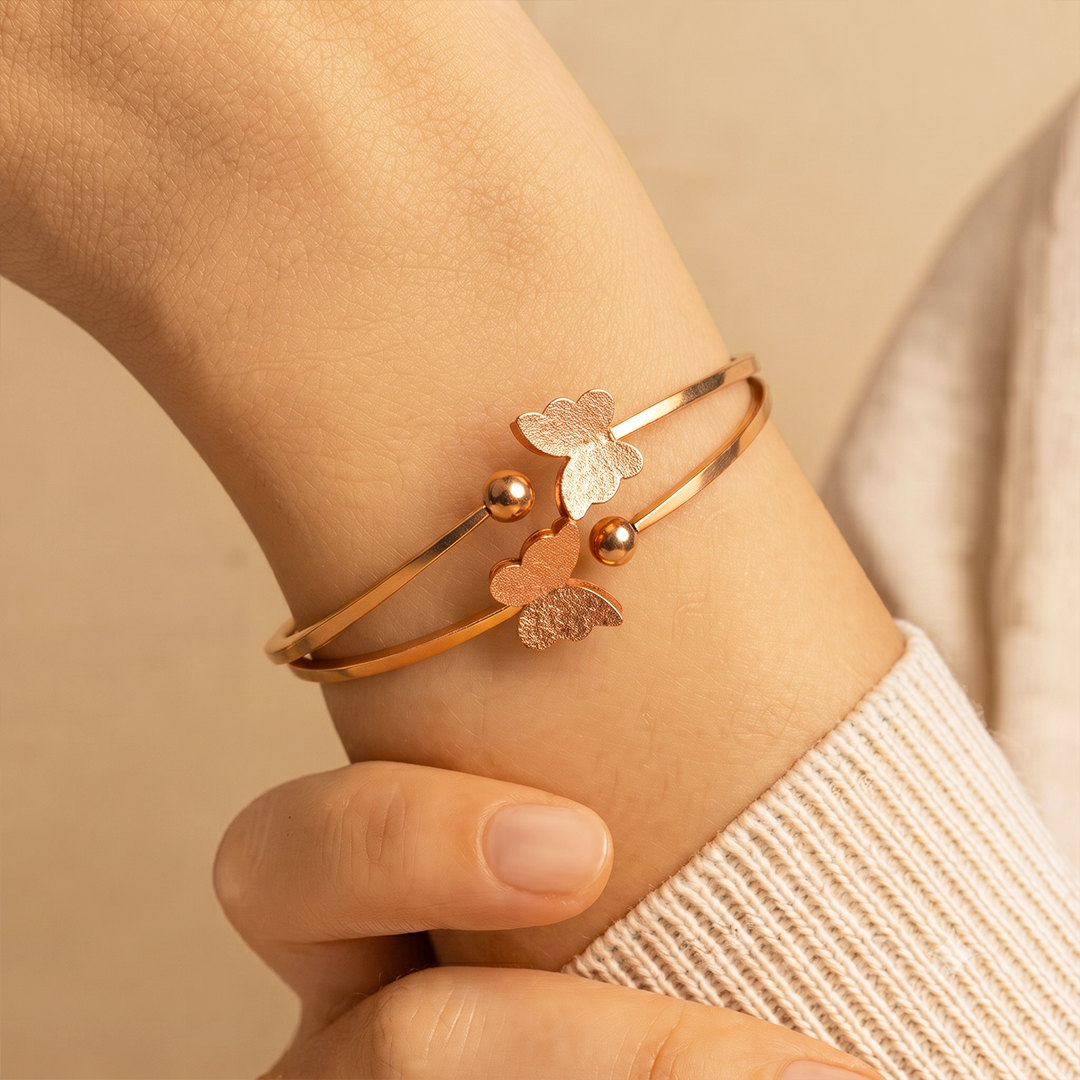 Twin Butterfly Cuff