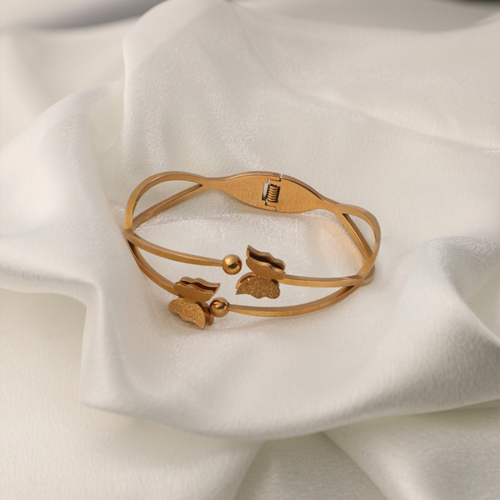 Twin Butterfly Cuff