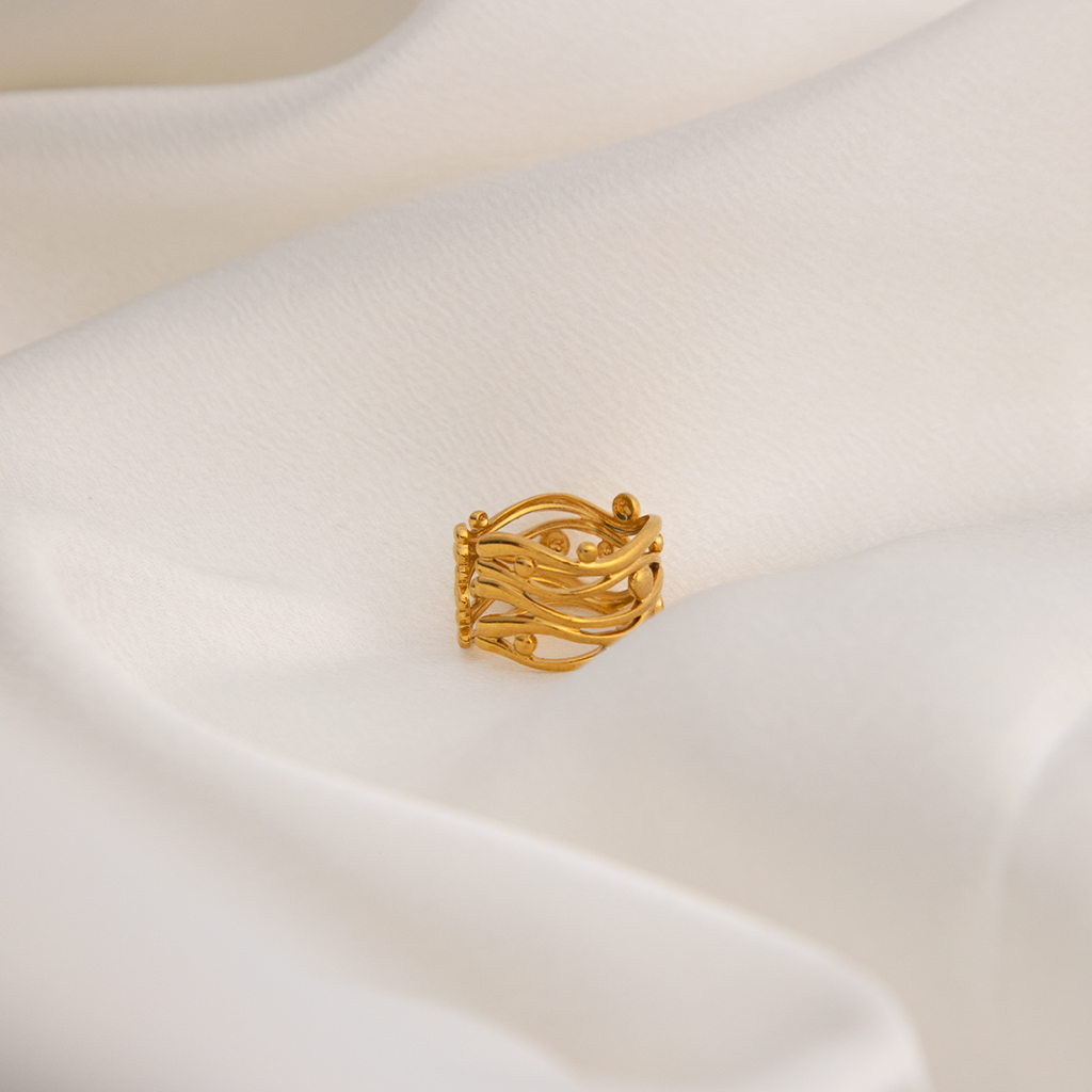 Ocean Metal Ring