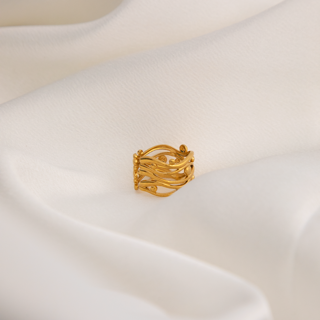 Ocean Metal Ring