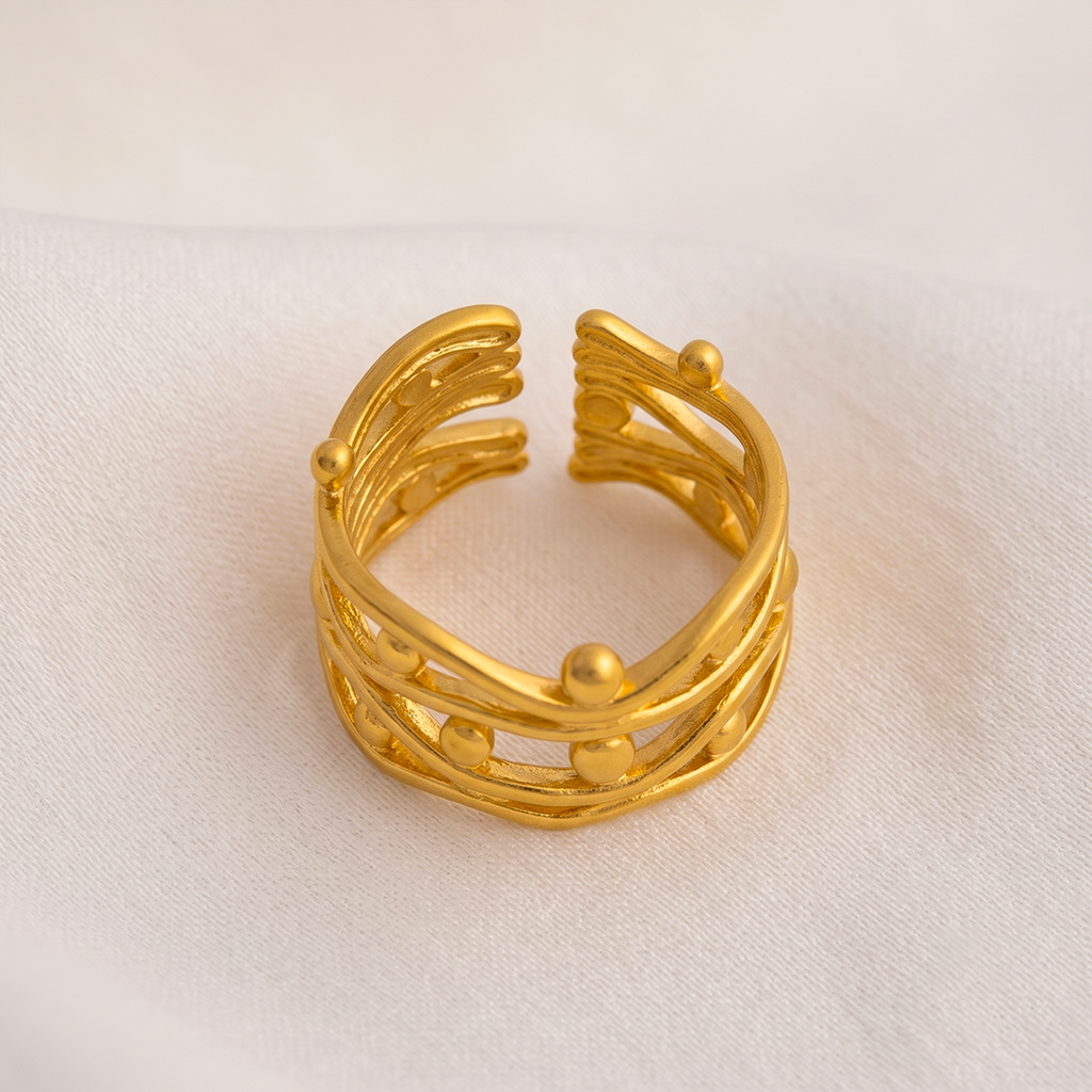 Ocean Metal Ring