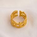 Ocean Metal Ring