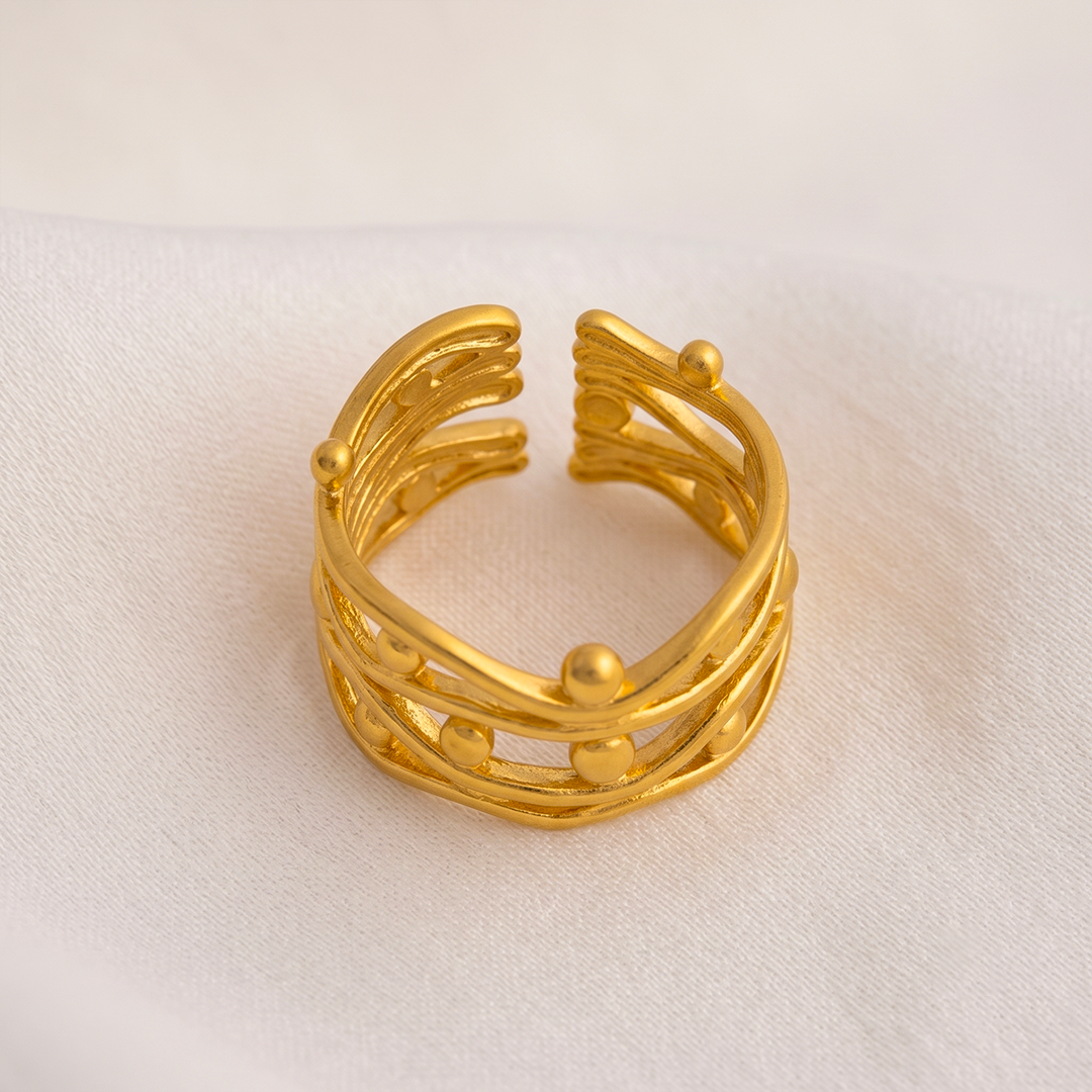 Ocean Metal Ring