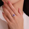 Violet Love Ring