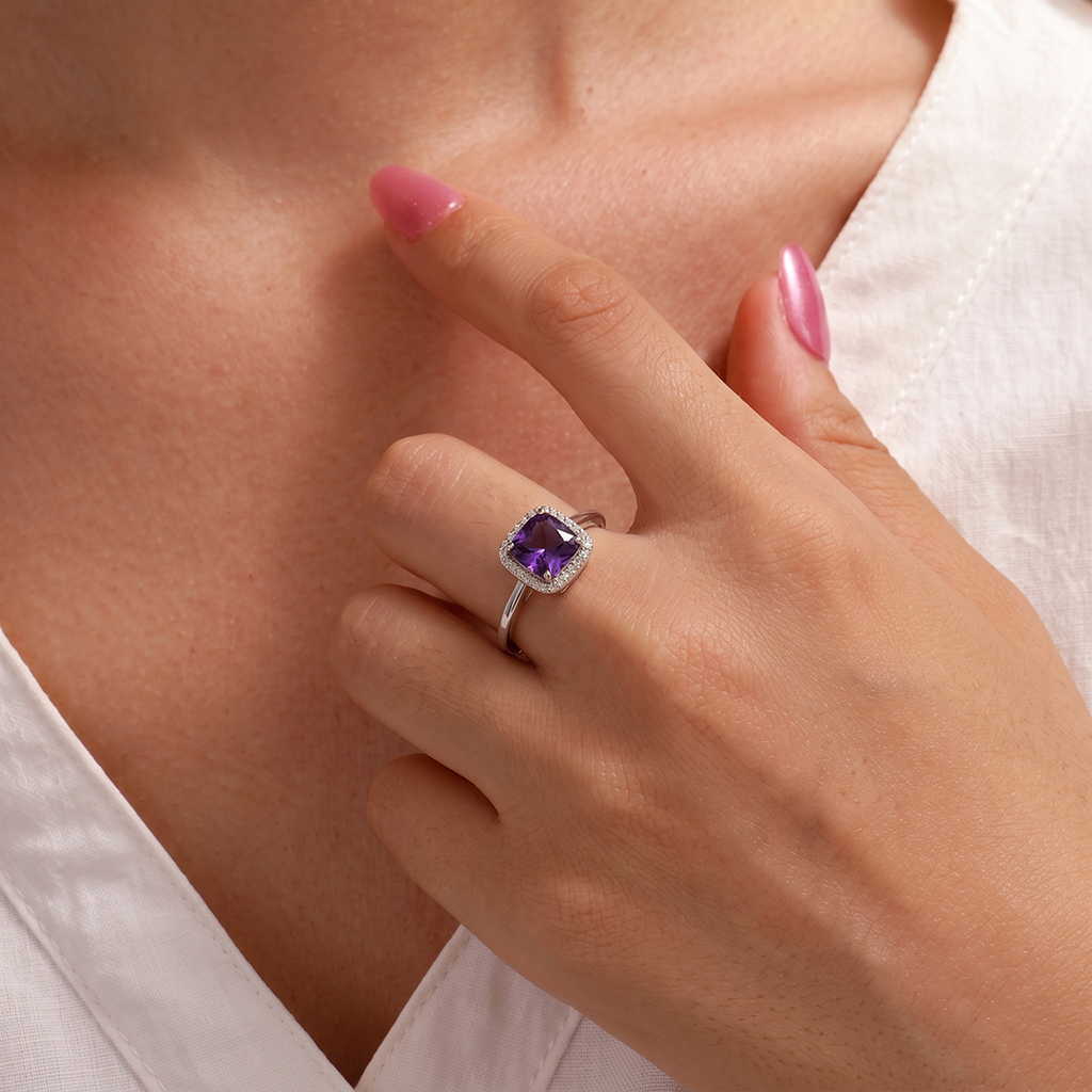Violet Luxe Ring