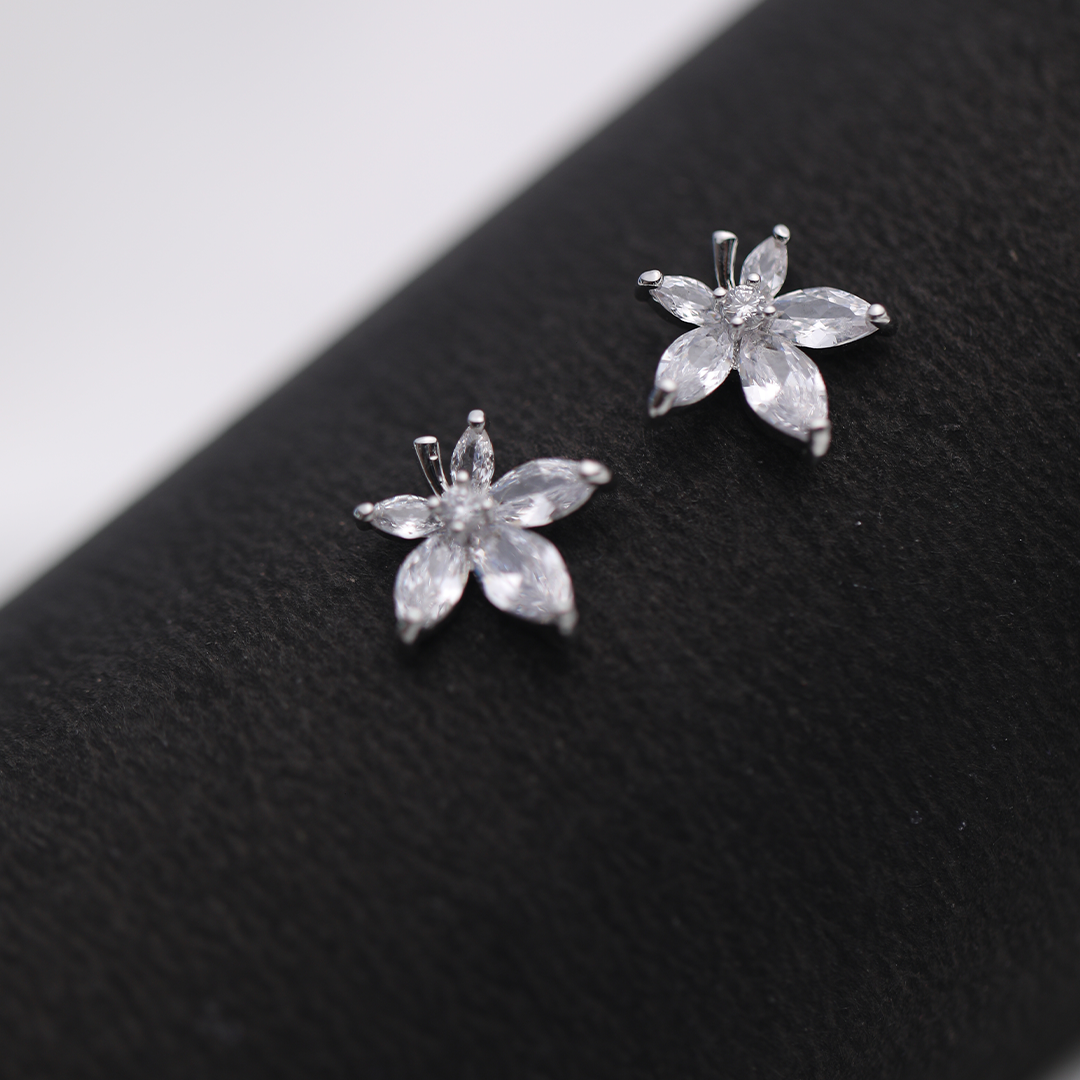 Daisy Pearl Earrings